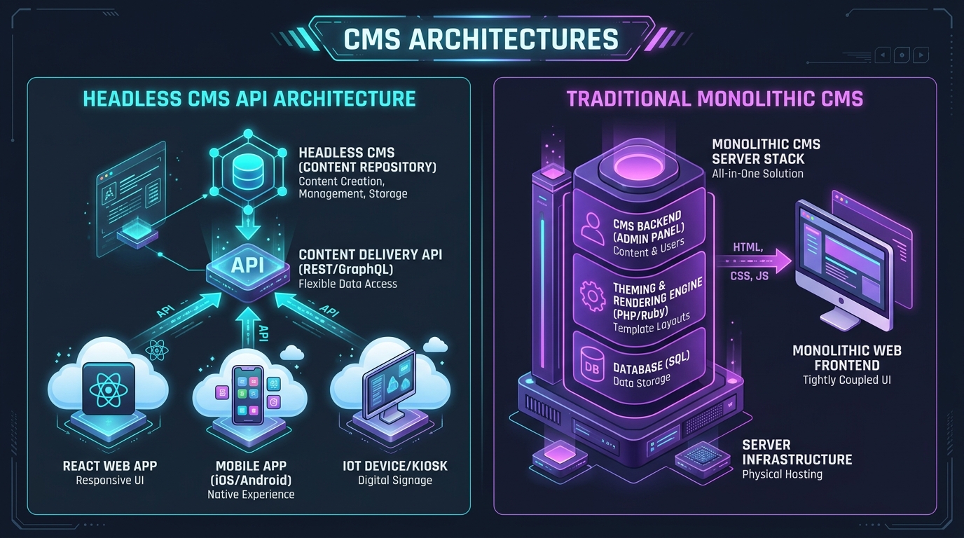 Headless CMS vs Traditional CMS: Which Saves You More Time and Money?