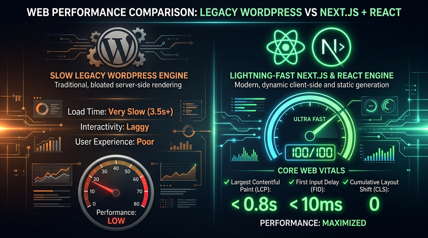 Is Your WordPress Site Slow? Here's Why and How React Fixes It